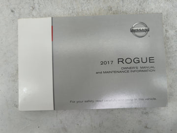 2016 Nissan Rogue Owners Manual Book Guide P/N:OM17EA 0T32U1 T00UM-JM03D OEM Used Auto Parts - Oemusedautoparts1.com