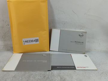 2016 Nissan Rogue Owners Manual Book Guide P/N:OM16EA0T32U1 T00UM-JM03D OEM Used Auto Parts - Oemusedautoparts1.com