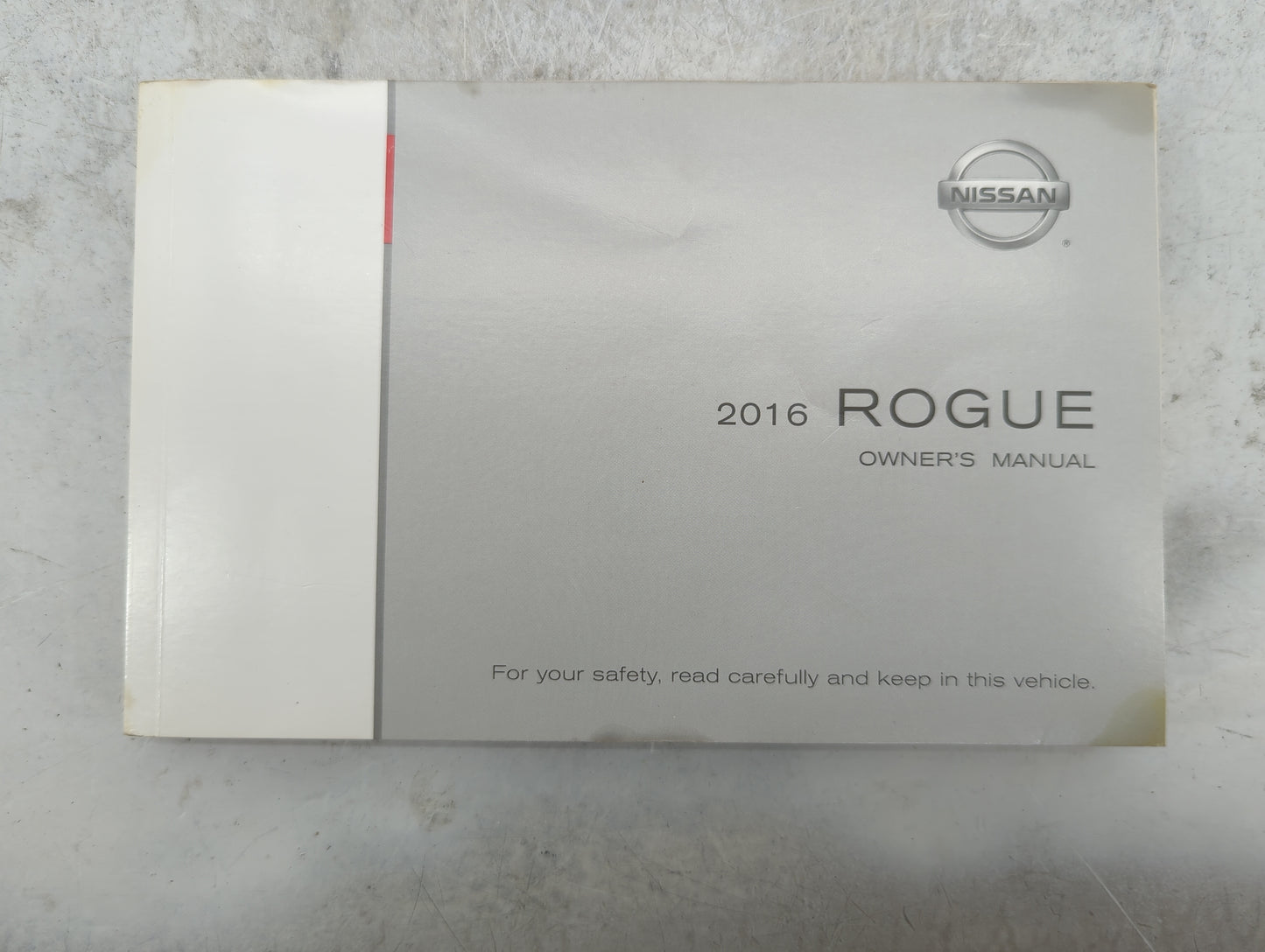 2016 Nissan Rogue Owners Manual Book Guide P/N:OM16EA0T32U1 T00UM-JM03D OEM Used Auto Parts - Oemusedautoparts1.com