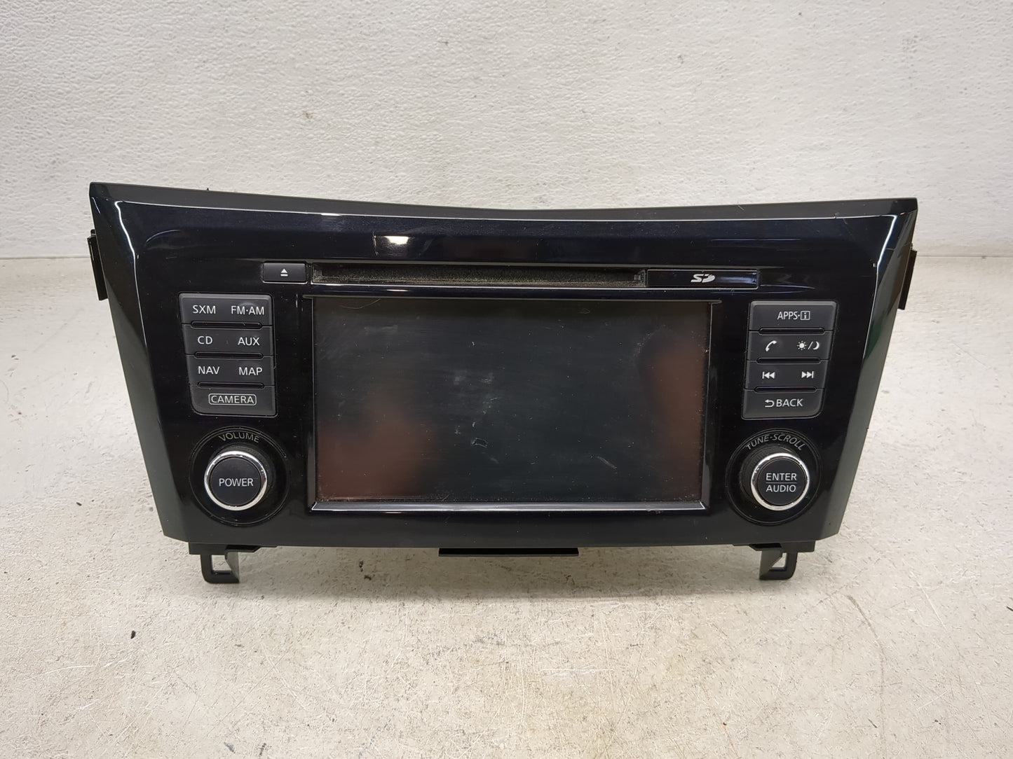 2015-2016 Nissan Rogue Radio AM FM Cd Player Receiver Replacement P/N:259159TB1A 7612051335, LCN2K70B00 Fits Fits 2015 2016 