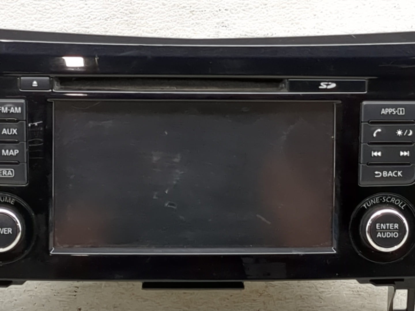 2015-2016 Nissan Rogue Radio AM FM Cd Player Receiver Replacement P/N:259159TB1A 7612051335, LCN2K70B00 Fits Fits 2015 2016 