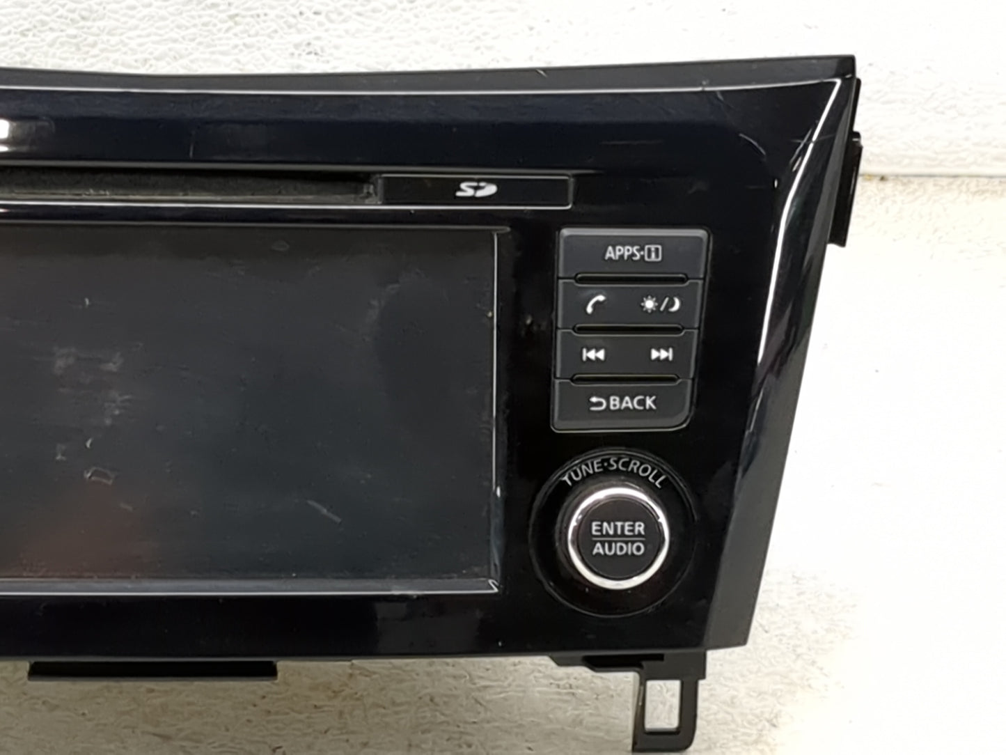 2015-2016 Nissan Rogue Radio AM FM Cd Player Receiver Replacement P/N:259159TB1A 7612051335, LCN2K70B00 Fits Fits 2015 2016 