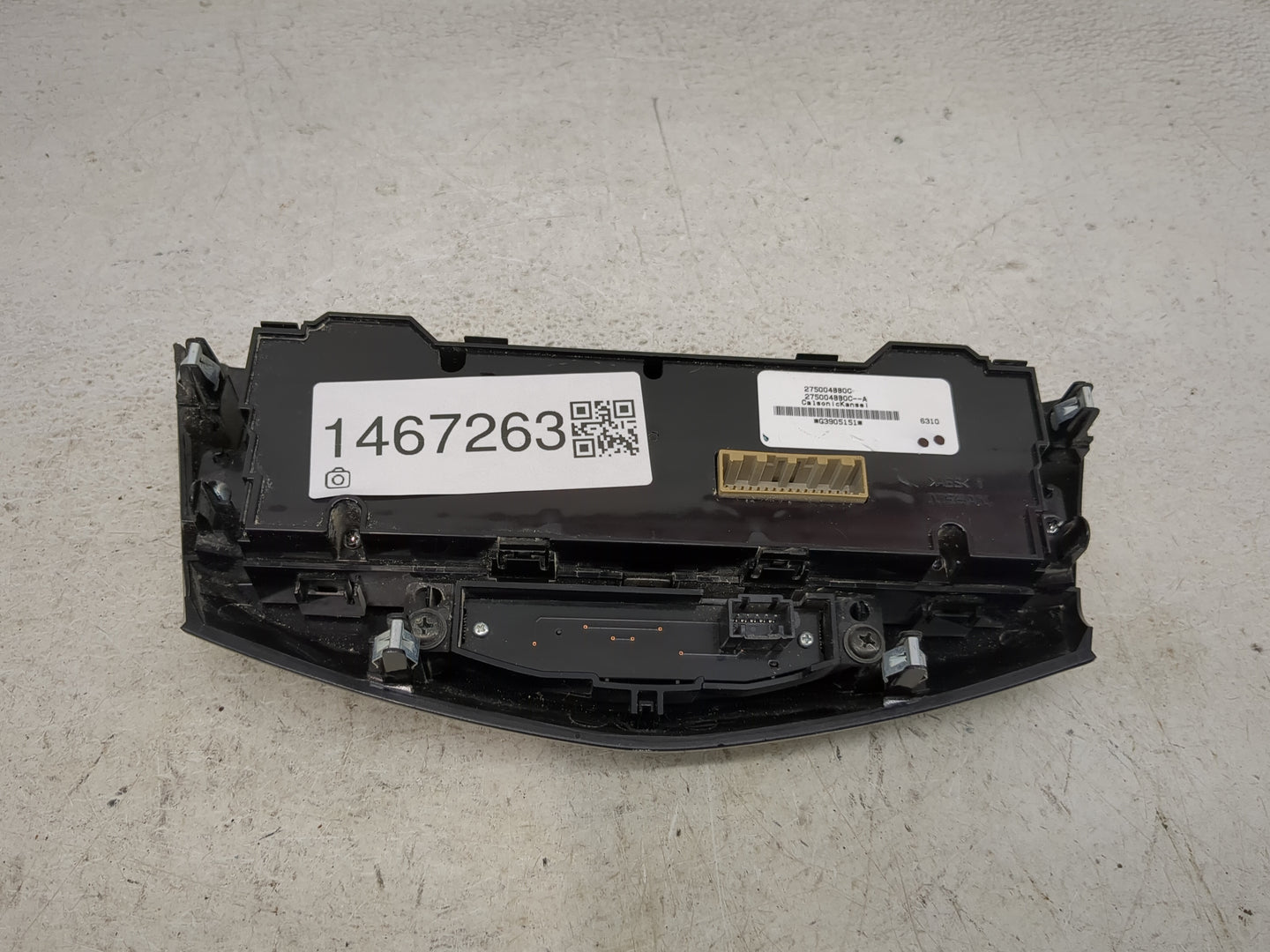 2014-2016 Nissan Rogue Climate Control Module Temperature AC/Heater Replacement P/N:275004BB0C 275004BB0C--A Fits OEM Used A