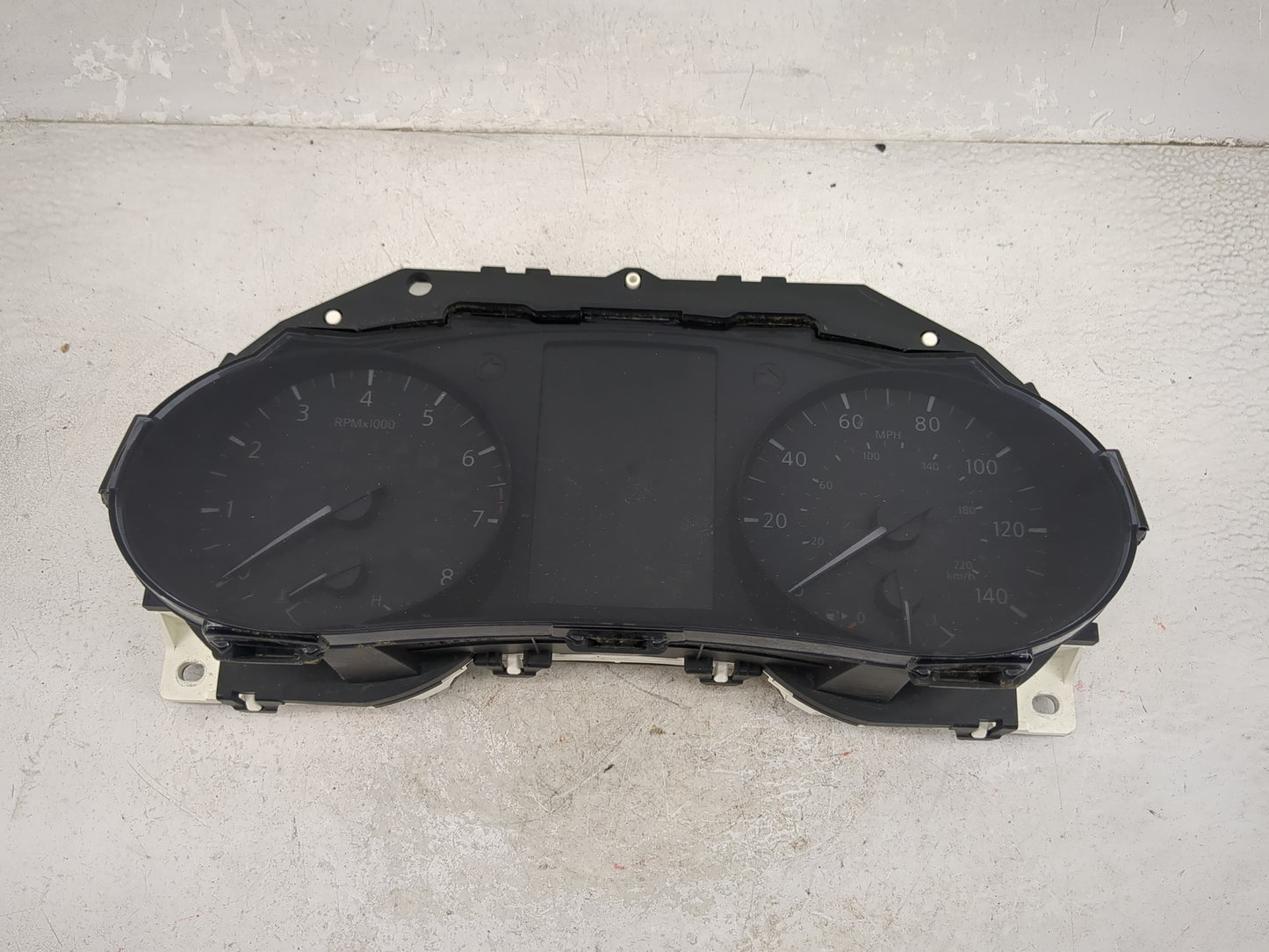 2016 Nissan Rogue Instrument Cluster Speedometer Gauges P/N:5HA8A/V05X Miles: Fits OEM Used Auto Parts - Oemusedautoparts1.c