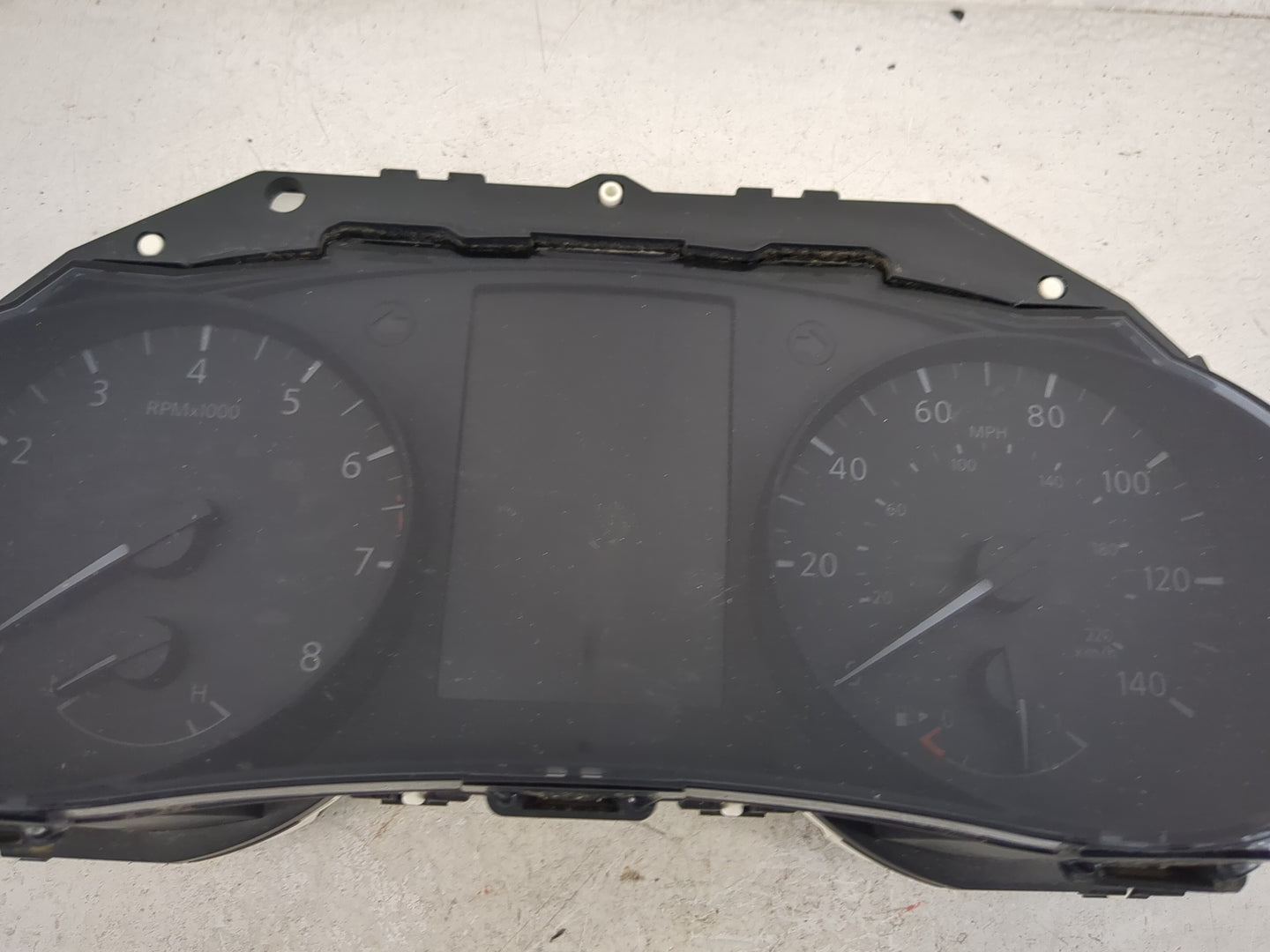 2016 Nissan Rogue Instrument Cluster Speedometer Gauges P/N:5HA8A/V05X Miles: Fits OEM Used Auto Parts - Oemusedautoparts1.c
