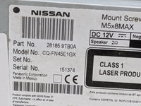2015-2016 Nissan Rogue Radio AM FM Cd Player Receiver Replacement P/N:281859TB0A CQ-FN45E1GX Fits Fits 2015 2016 OEM Used Au