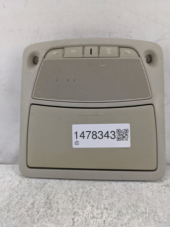 compare product 2016 Nissan Rogue Overhead Roof Console Tan 1478343