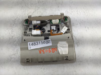 2016-2016 Nissan Rogue Overhead Console W/rear Climate Control Tan - Oemusedautoparts1.com