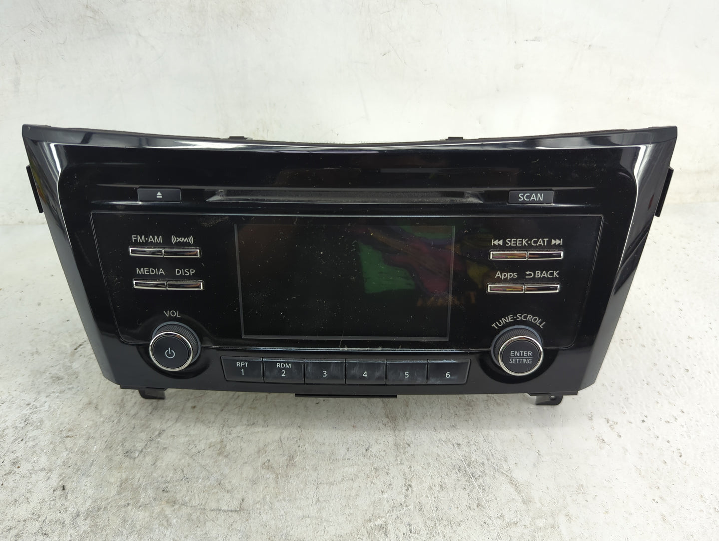 2015-2016 Nissan Rogue Radio AM FM Cd Player Receiver Replacement P/N:281859TB0A 88W6J3H3, DFLA51818405 Fits Fits 2015 2016 