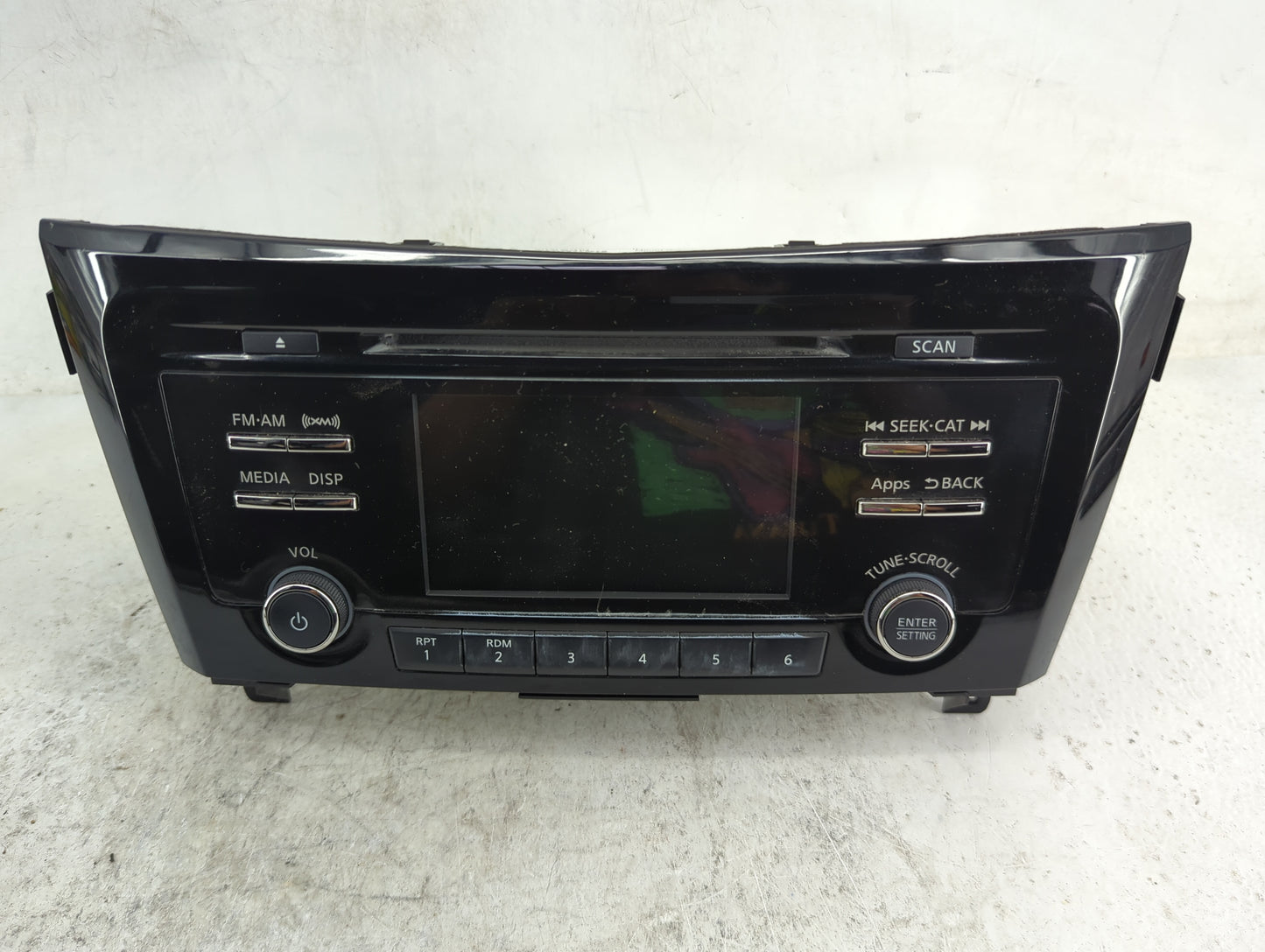 2015-2016 Nissan Rogue Radio AM FM Cd Player Receiver Replacement P/N:281859TB0A 88W6J3H3, DFLA51818405 Fits Fits 2015 2016 