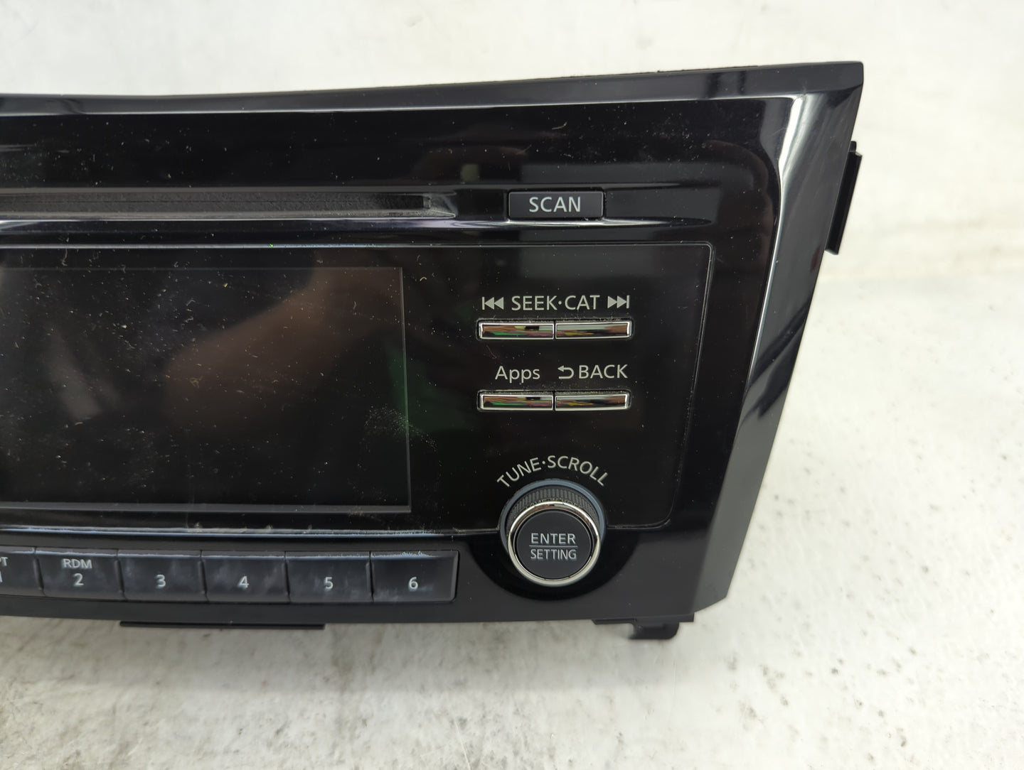2015-2016 Nissan Rogue Radio AM FM Cd Player Receiver Replacement P/N:281859TB0A 88W6J3H3, DFLA51818405 Fits Fits 2015 2016 
