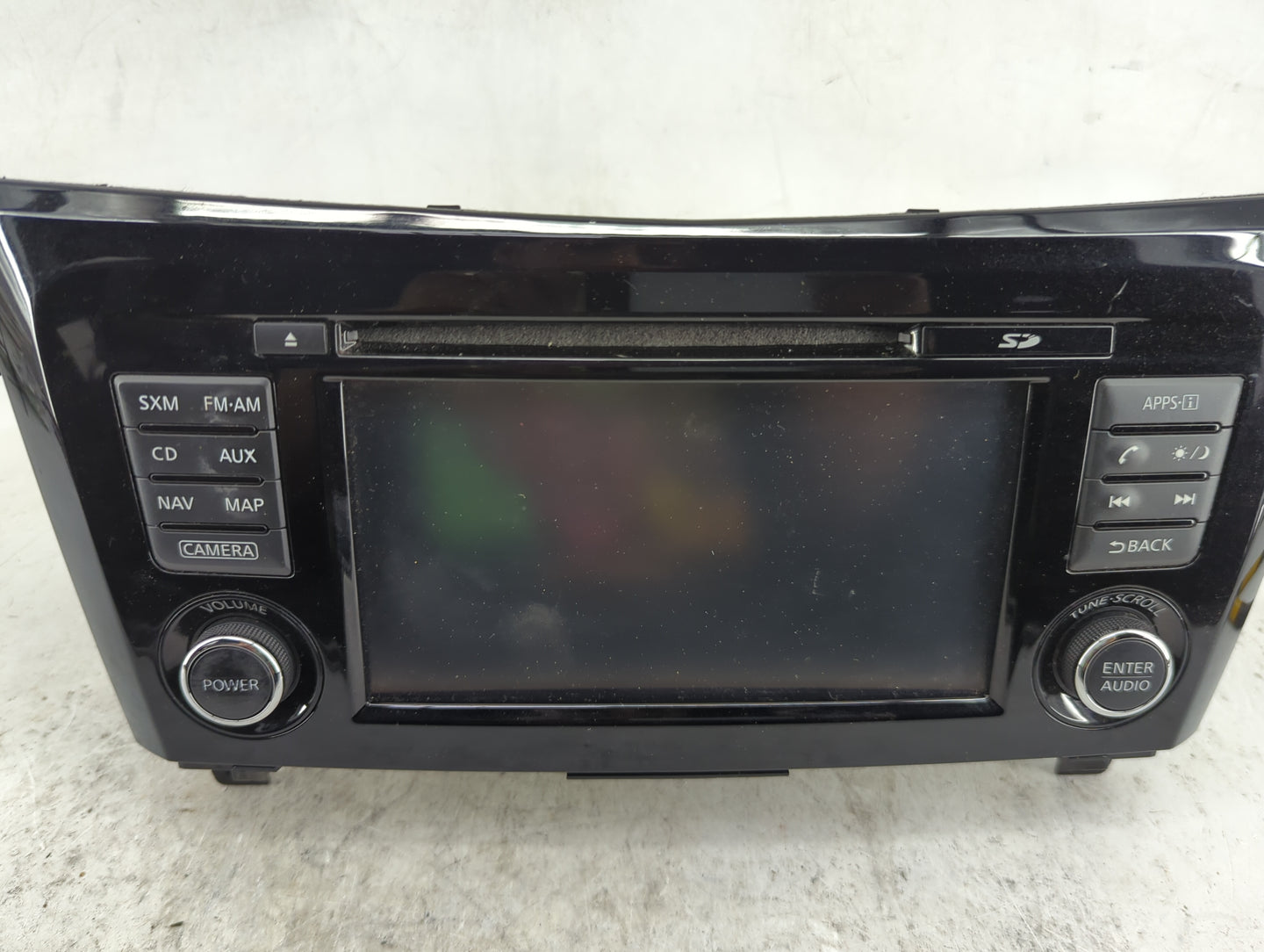 2015-2016 Nissan Rogue Radio AM FM Cd Player Receiver Replacement P/N:7612051332 259159TB0A, LCN2K70B10 Fits Fits 2015 2016 