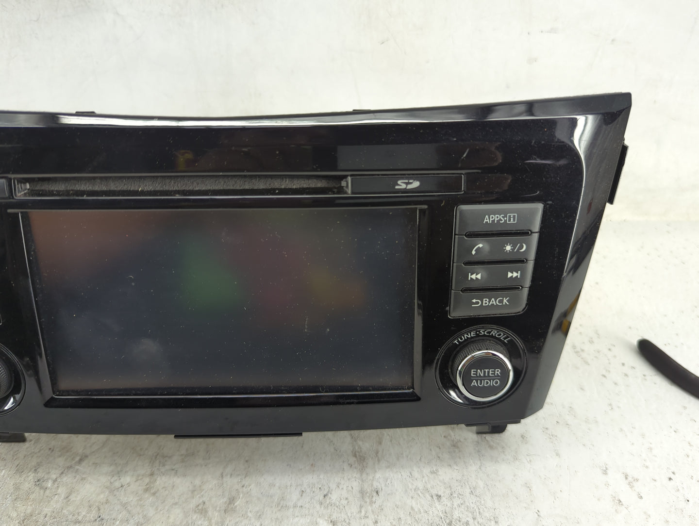2015-2016 Nissan Rogue Radio AM FM Cd Player Receiver Replacement P/N:7612051332 259159TB0A, LCN2K70B10 Fits Fits 2015 2016 