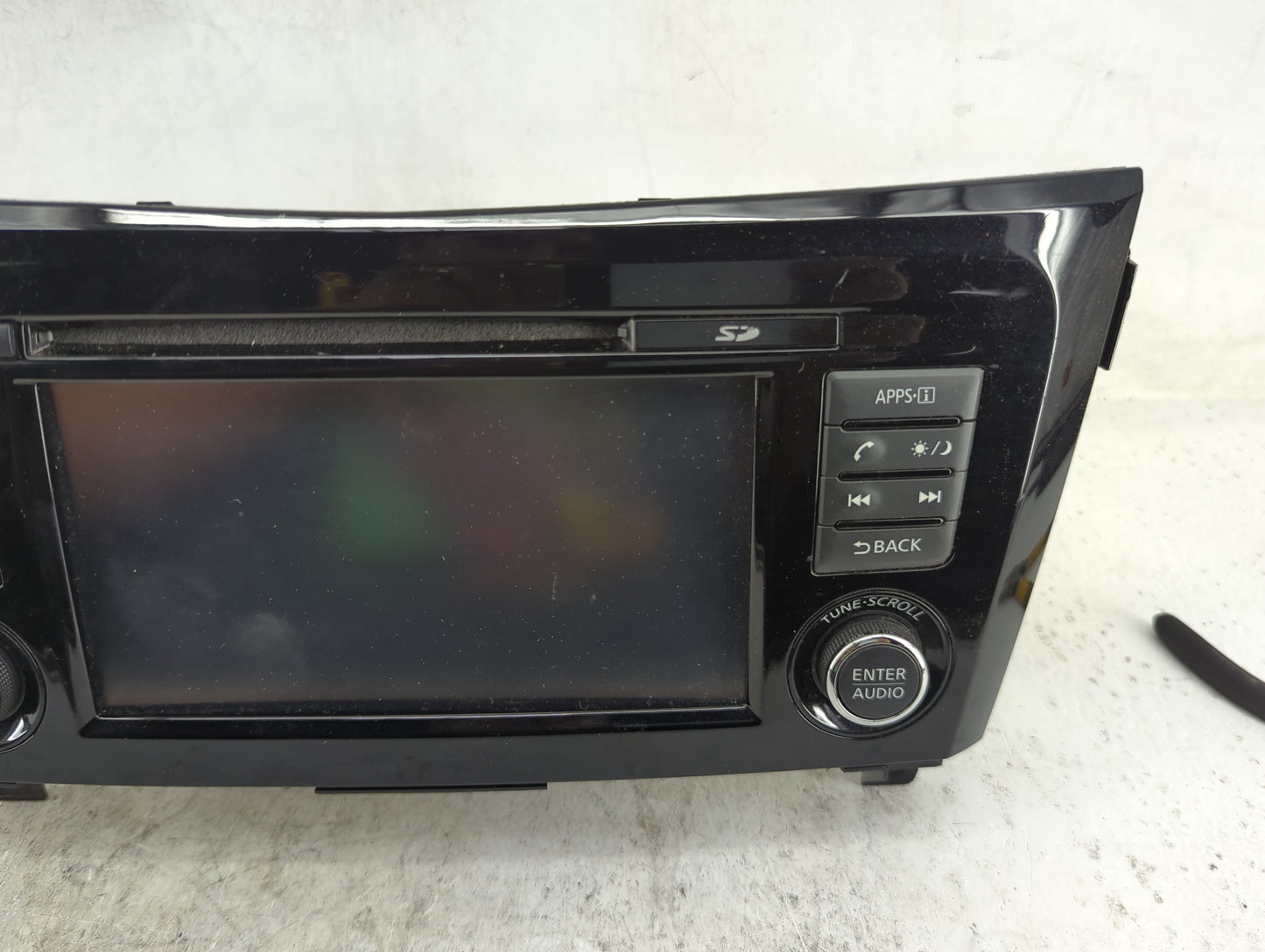 2015-2016 Nissan Rogue Radio AM FM Cd Player Receiver Replacement P/N:7612051332 259159TB0A, LCN2K70B10 Fits Fits 2015 2016 