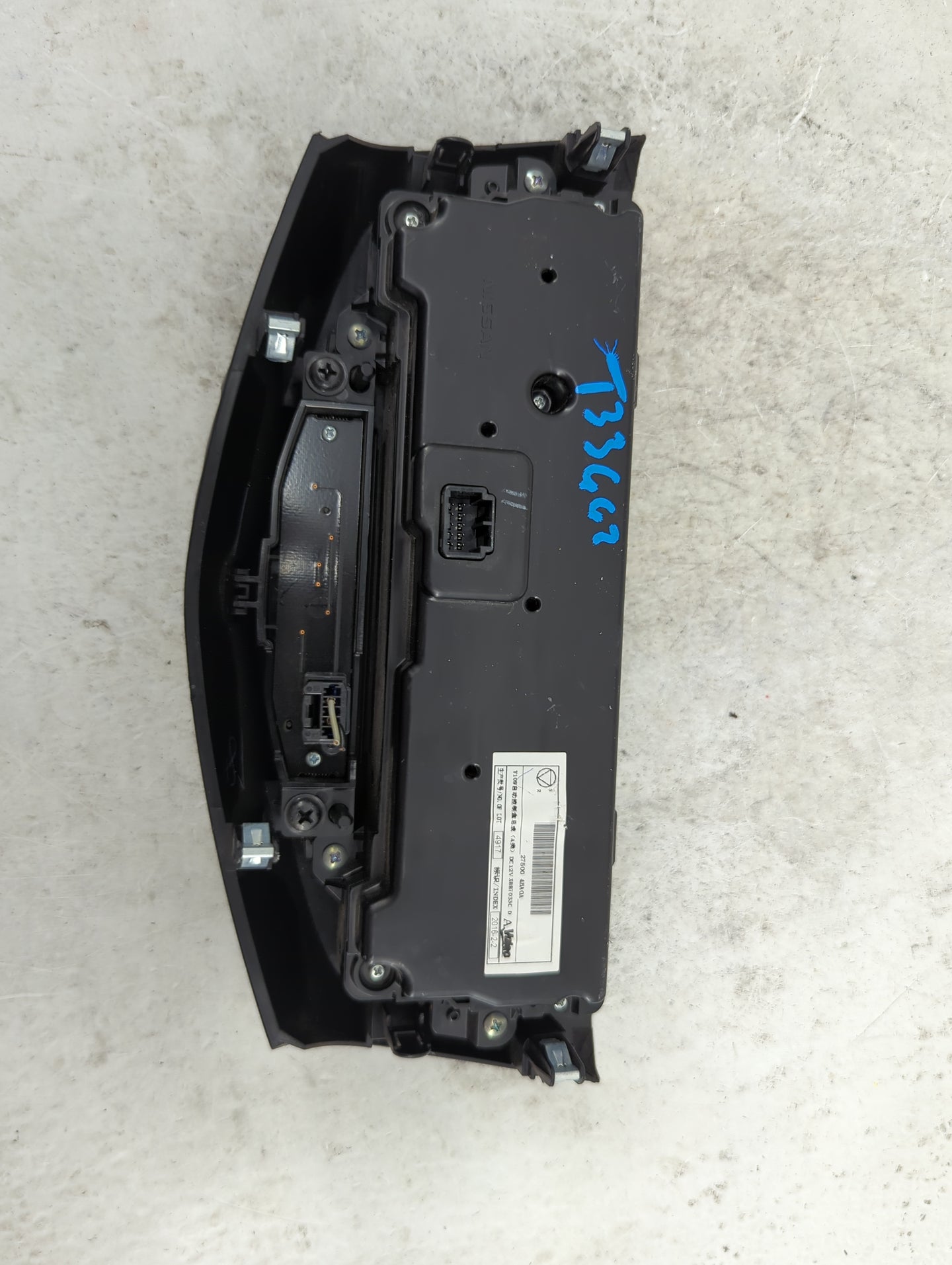 2014-2016 Nissan Rogue Climate Control Module Temperature AC/Heater Replacement P/N:275004BA0A X8870330 Fits Fits 2014 2015 