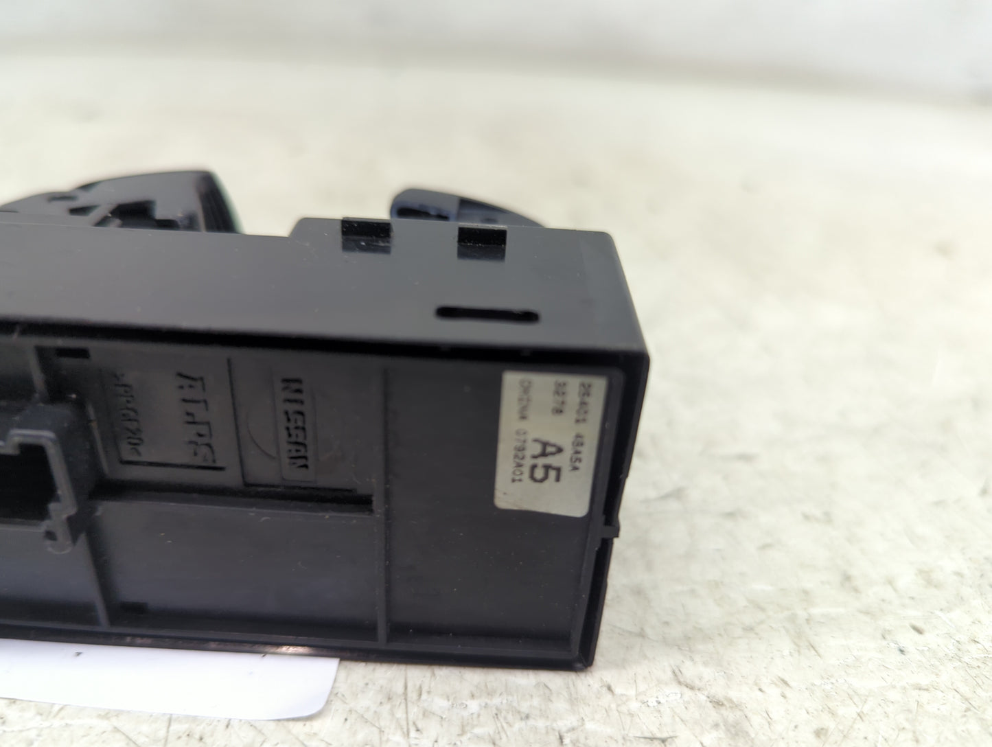2014-2020 Nissan Rogue Master Power Window Switch Replacement Driver Side Left P/N:25401 4BA5A Fits OEM Used Auto Parts - Oe