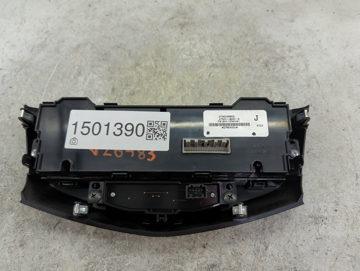 2011-2015 Nissan Rogue Climate Control Module Temperature AC/Heater Replacement P/N:275004BB0D Fits Fits 2011 2012 2013 2014