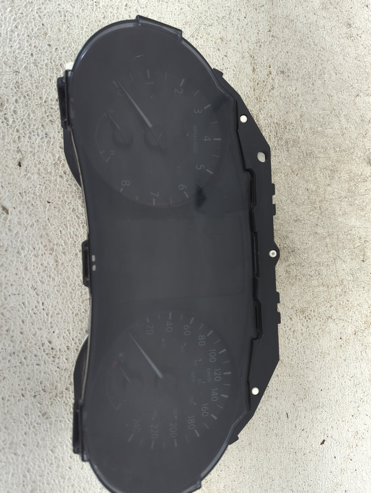 2016 Nissan Rogue Instrument Cluster Speedometer Gauges P/N:248106FJ0B CKMX-AGS Miles: Fits OEM Used Auto Parts - Oemusedaut