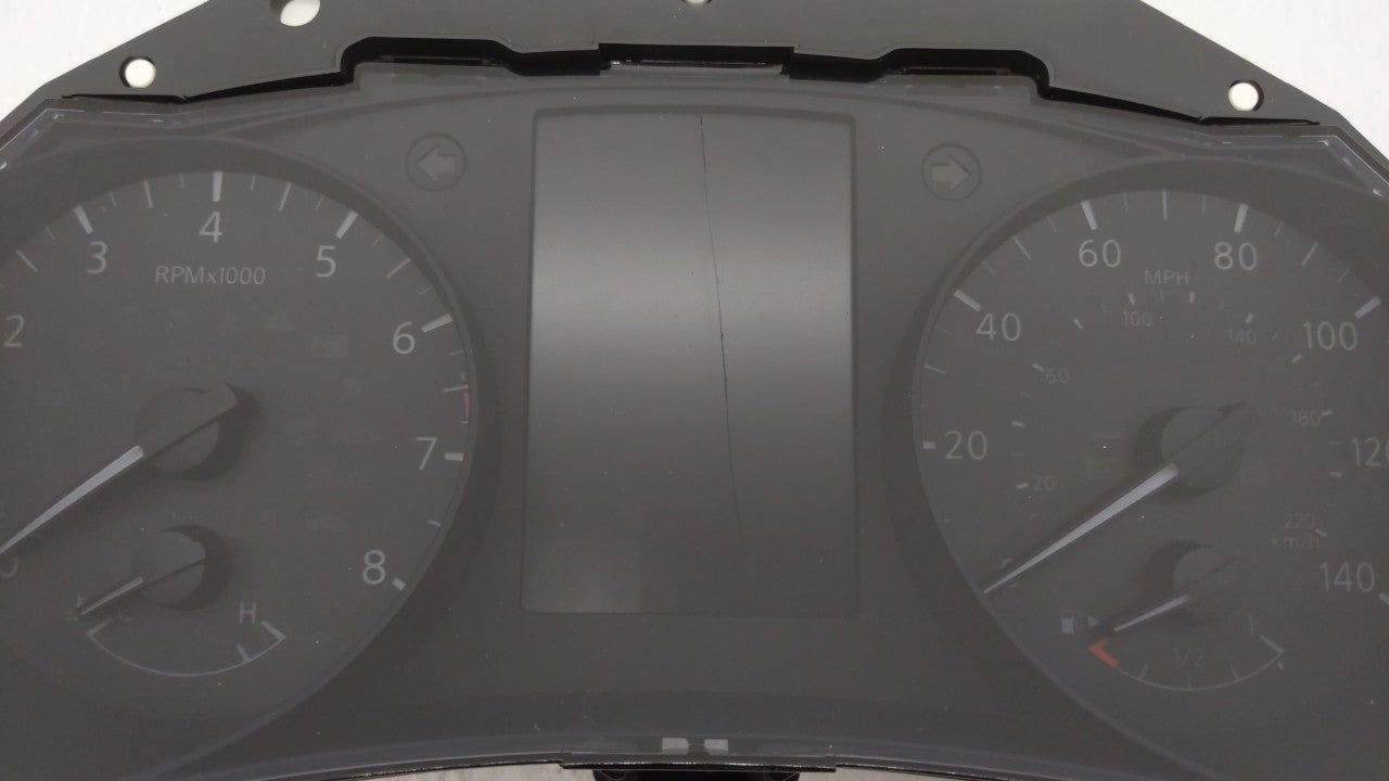 2016 Nissan Rogue Instrument Cluster Speedometer Gauges P/N:248105HA3A 5HA8A, 5HA8A/V12Q, 5HA8A/JTF8, A4 6FK6A Fits OEM Used