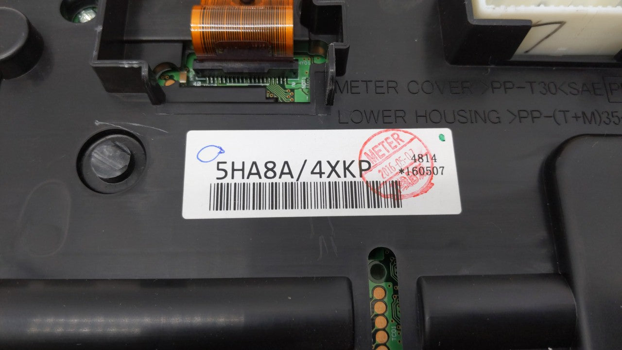 2016 Nissan Rogue Instrument Cluster Speedometer Gauges P/N:248105HA3A 5HA8A, 5HA8A/V12Q, 5HA8A/JTF8, A4 6FK6A Fits OEM Used