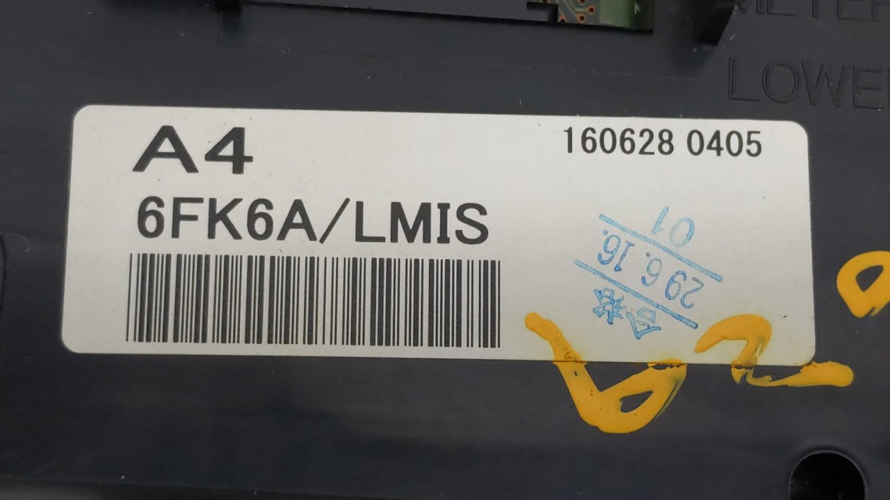 2016 Nissan Rogue Instrument Cluster Speedometer Gauges P/N:248105HA3A 5HA8A, 5HA8A/V12Q, 5HA8A/JTF8, A4 6FK6A Fits OEM Used