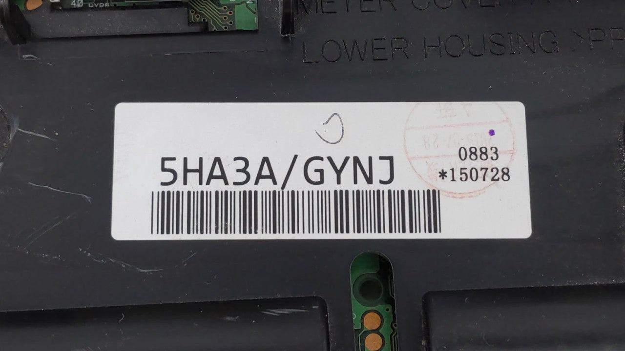 2016 Nissan Rogue Instrument Cluster Speedometer Gauges P/N:248105HA3A 5HA8A, 5HA8A/V12Q, 5HA8A/JTF8, A4 6FK6A Fits OEM Used