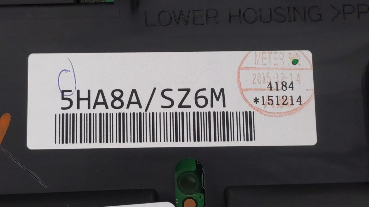 2016 Nissan Rogue Instrument Cluster Speedometer Gauges P/N:248105HA3A 5HA8A, 5HA8A/V12Q, 5HA8A/JTF8, A4 6FK6A Fits OEM Used