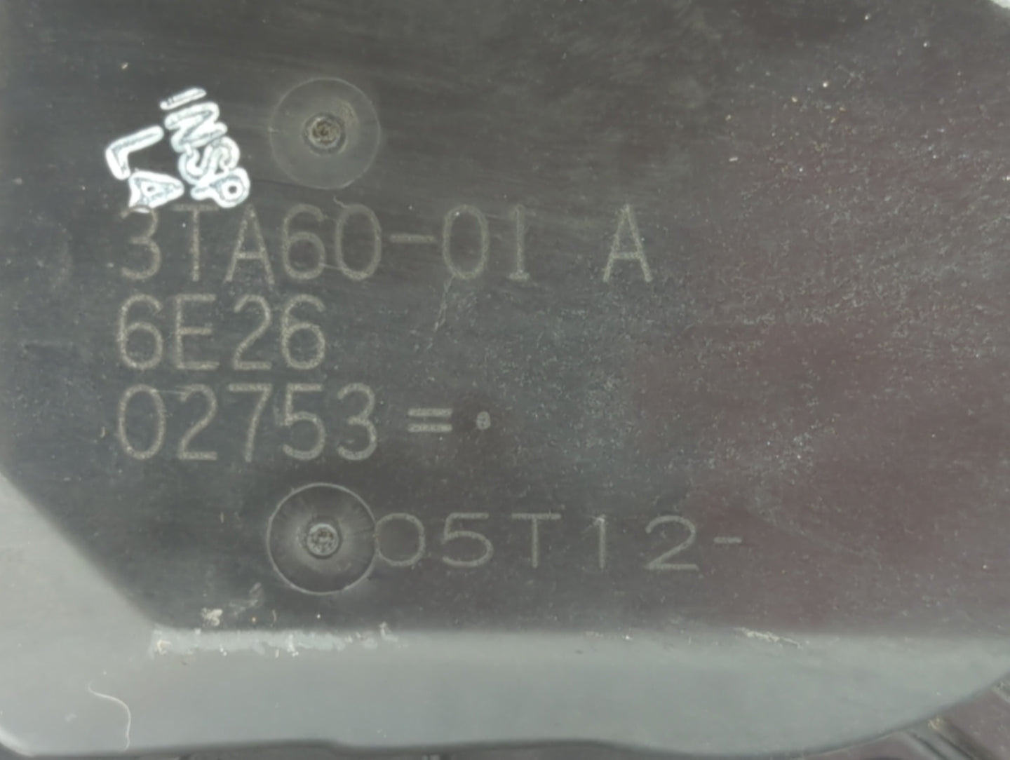2014-2019 Nissan Rogue Throttle Body P/N:3TA60-01 C 3TA60-01 B, 3TA60-01 A Fits Fits 2013 2014 2015 2016 2017 2018 2019 OEM 