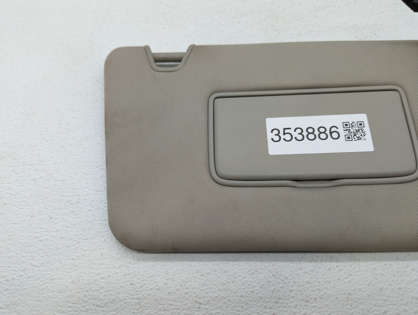2014-2017 Nissan Rogue Sun Visor Shade Replacement Passenger Right Mirror Fits Fits 2014 2015 2016 2017 OEM Used Auto Parts 