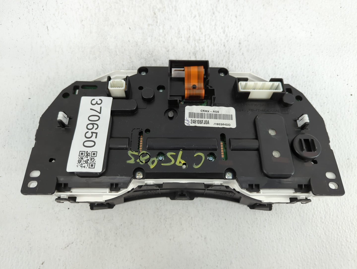 2016 Nissan Rogue Instrument Cluster Speedometer Gauges P/N:248106FJ8A 248106FJ0A Fits OEM Used Auto Parts - Oemusedautopart