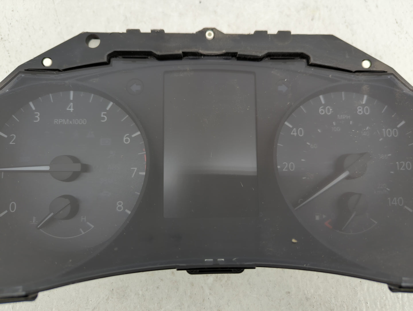 2016 Nissan Rogue Instrument Cluster Speedometer Gauges P/N:6FK6A 5HA8A/50VX, 5HA8A/V10J, 5HA8A/NWUR, 248105HA3A, 5HA8A Fits