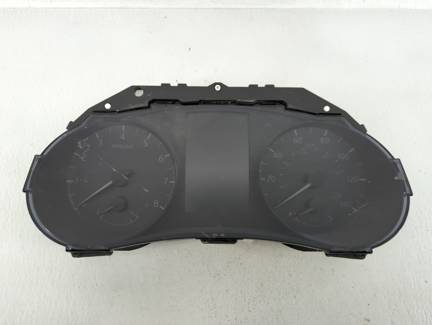 2016 Nissan Rogue Instrument Cluster Speedometer Gauges P/N:248106FL0A 248106FJ8A, 248106FJ0A Fits OEM Used Auto Parts - Oem