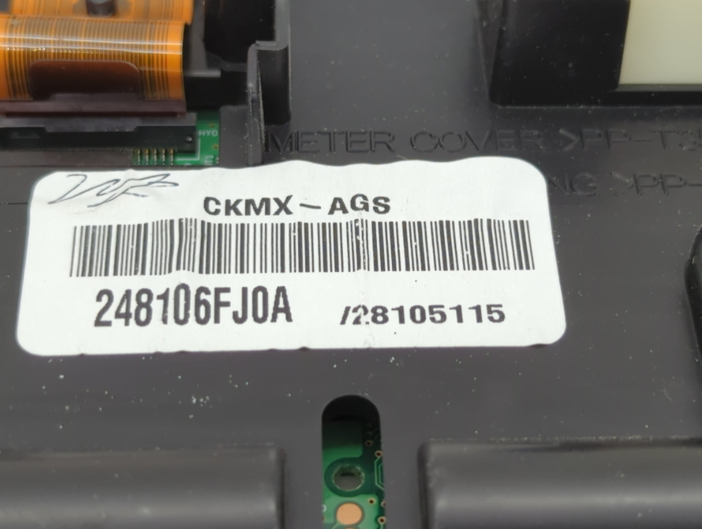 2016 Nissan Rogue Instrument Cluster Speedometer Gauges P/N:248106FL0A 248106FJ8A, 248106FJ0A Fits OEM Used Auto Parts - Oem