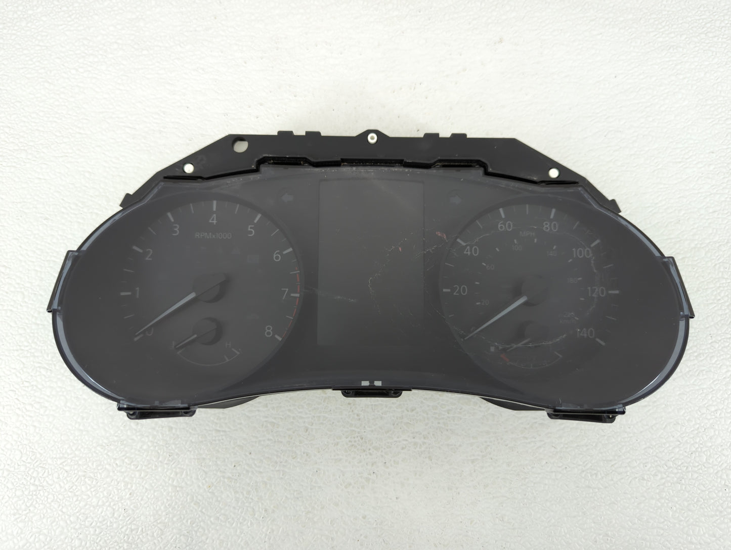 2016 Nissan Rogue Instrument Cluster Speedometer Gauges P/N:6FK6A/OW02 5HA3A/JMG8, 5HA8A/T4QC, 6FK6A/MTEA, 5HA8A/50VX Fits O
