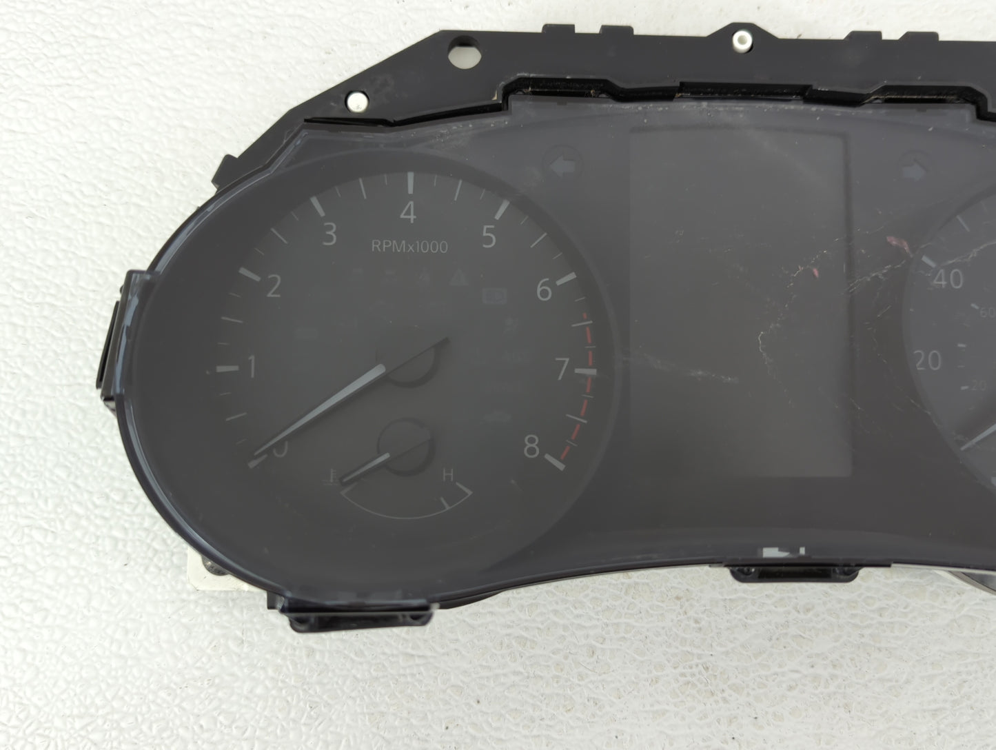 2016 Nissan Rogue Instrument Cluster Speedometer Gauges P/N:6FK6A/OW02 5HA3A/JMG8, 5HA8A/T4QC, 6FK6A/MTEA, 5HA8A/50VX Fits O