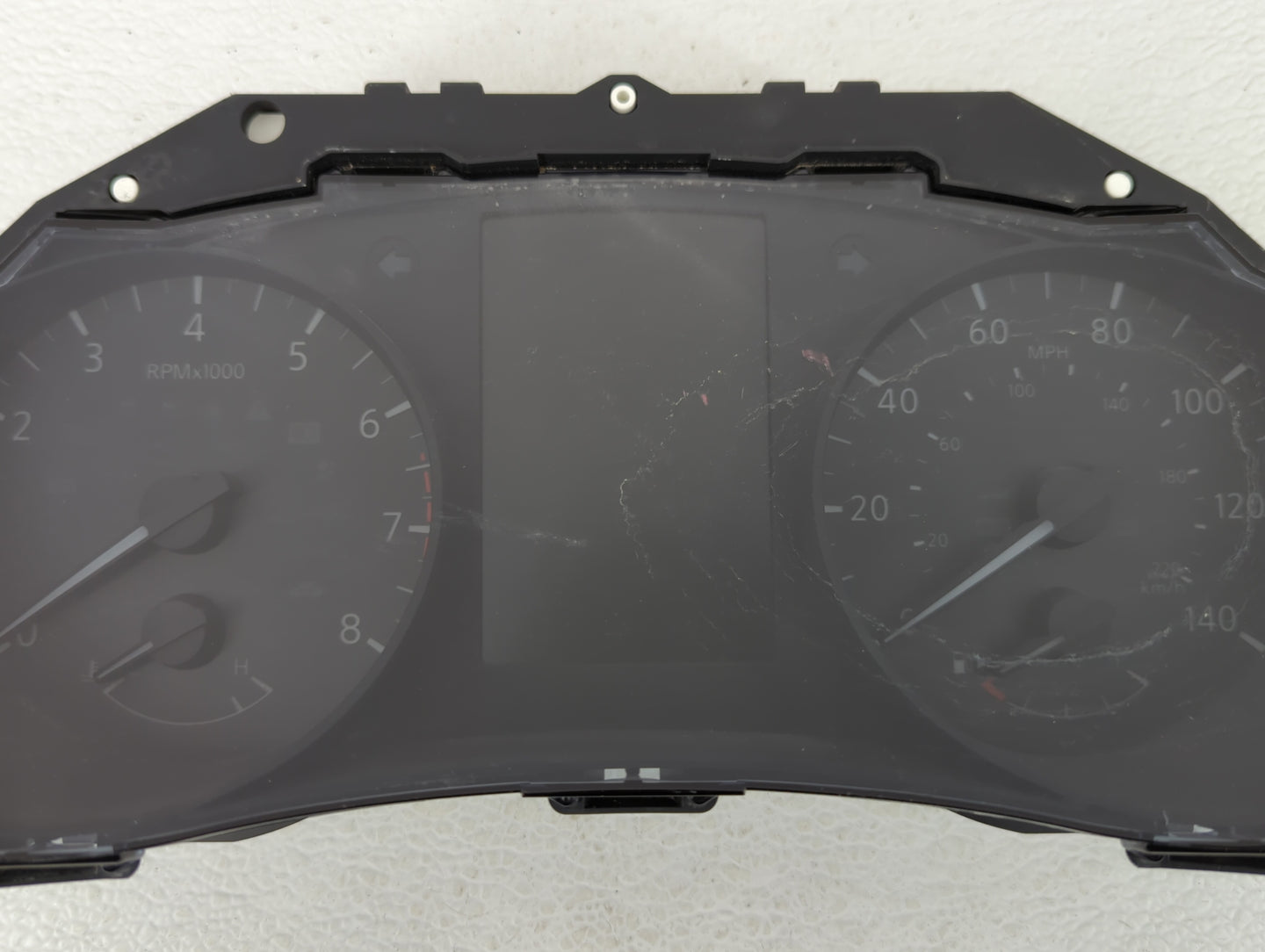 2016 Nissan Rogue Instrument Cluster Speedometer Gauges P/N:6FK6A/OW02 5HA3A/JMG8, 5HA8A/T4QC, 6FK6A/MTEA, 5HA8A/50VX Fits O