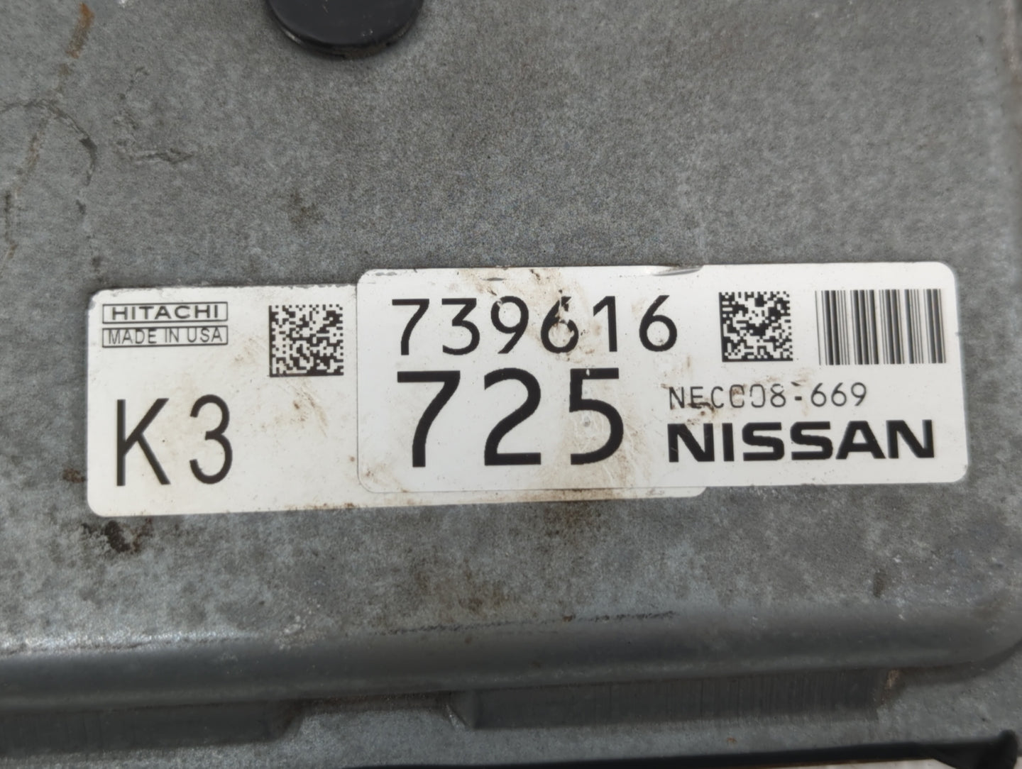 2014-2017 Nissan Rogue PCM Engine Control Computer ECU ECM PCU OEM P/N:NEC015-698 NEC006-645 Fits Fits 2014 2015 2016 2017 O