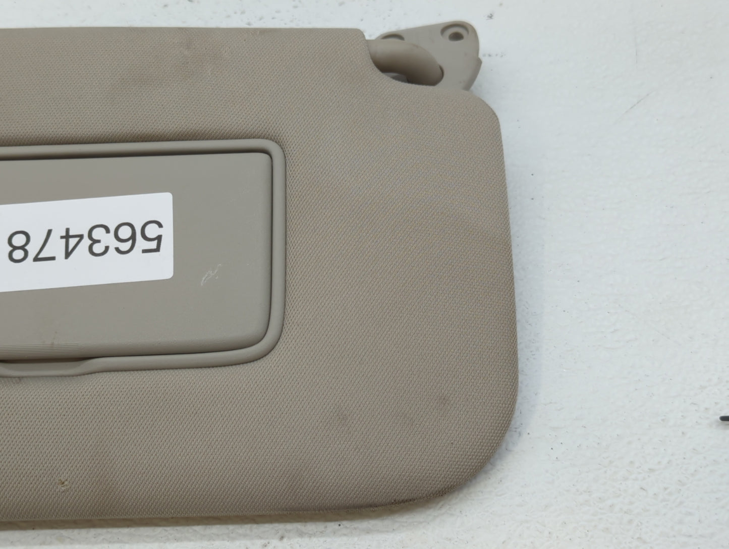 2014-2017 Nissan Rogue Sun Visor Shade Replacement Passenger Right Mirror Fits Fits 2014 2015 2016 2017 OEM Used Auto Parts 