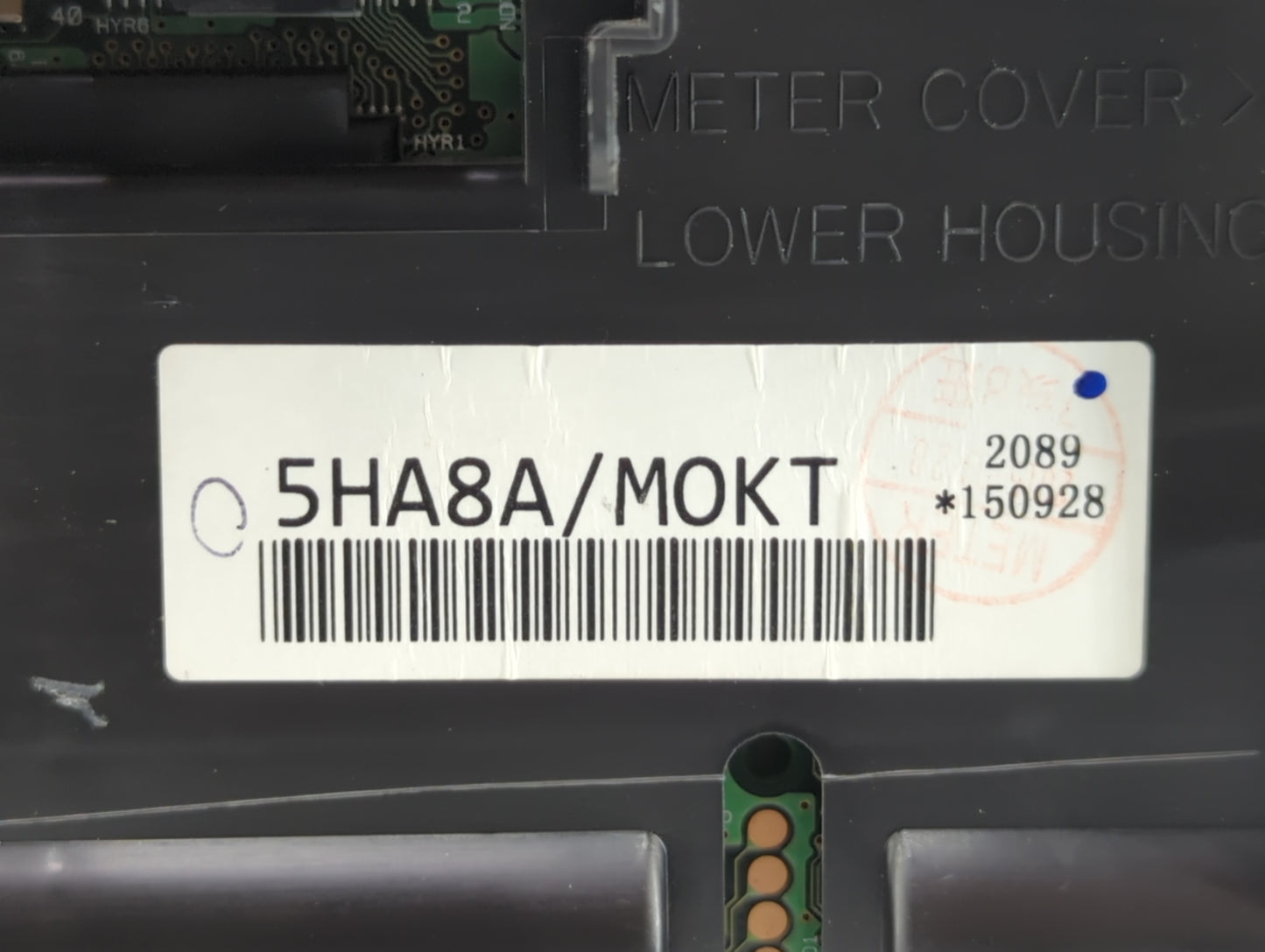2016 Nissan Rogue Instrument Cluster Speedometer Gauges P/N:5HA8A/M0KT Fits OEM Used Auto Parts - Oemusedautoparts1.com