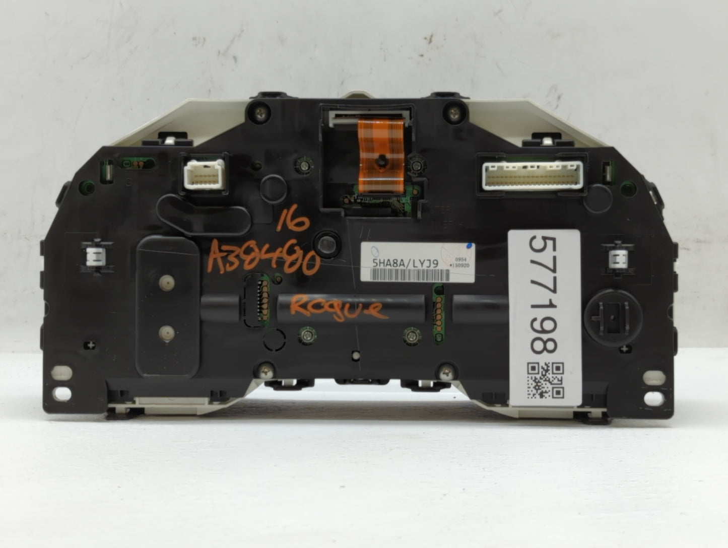 2016 Nissan Rogue Instrument Cluster Speedometer Gauges P/N:LYJ9 5HA8A Fits OEM Used Auto Parts - Oemusedautoparts1.com