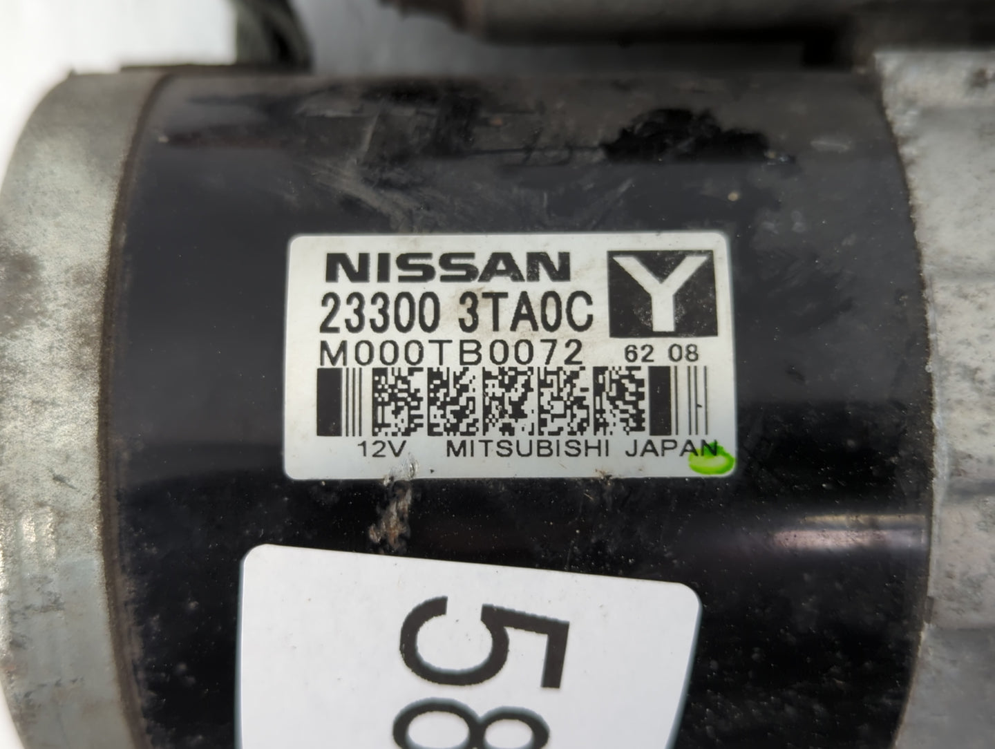 2015-2020 Nissan Rogue Car Starter Motor Solenoid OEM P/N:M000TB0072 23300 3TA0C Fits Fits 2015 2016 2017 2018 2019 2020 OEM