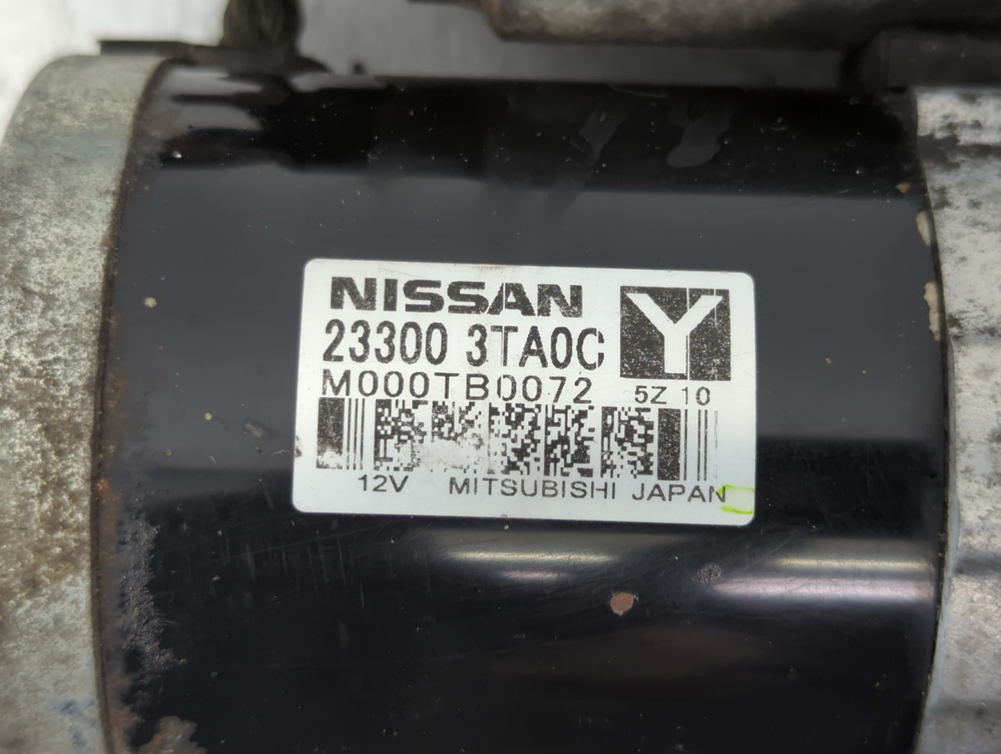 2015-2020 Nissan Rogue Car Starter Motor Solenoid OEM P/N:M000TB0072 23300 3TA0C Fits Fits 2015 2016 2017 2018 2019 2020 OEM
