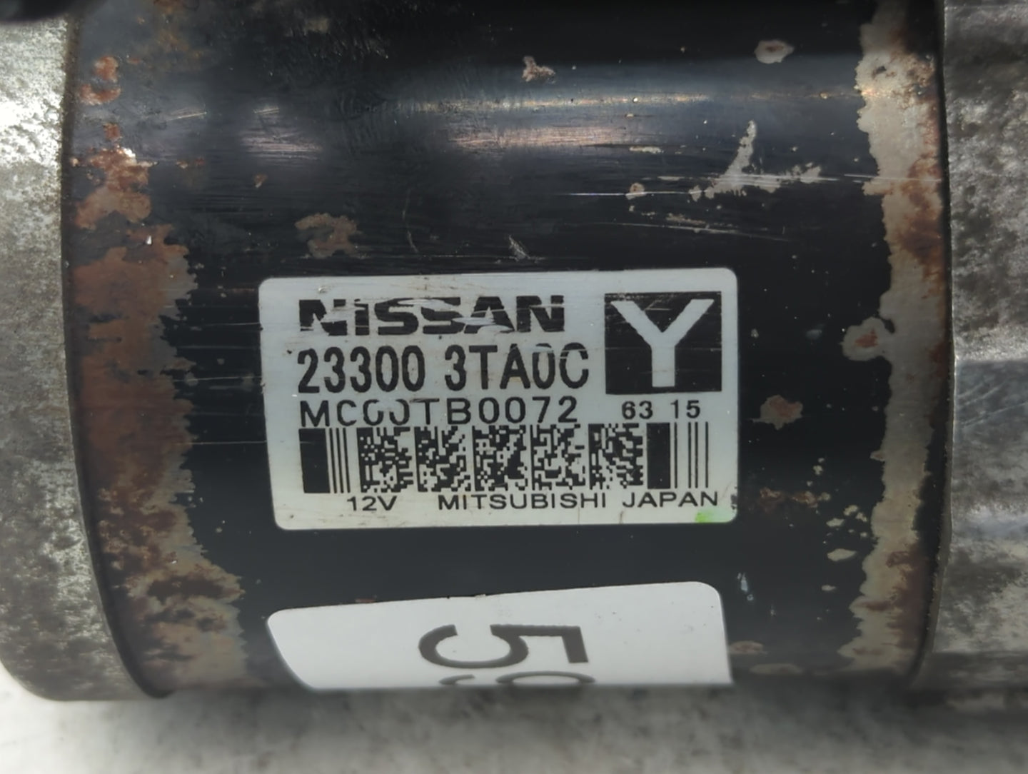 2015-2020 Nissan Rogue Car Starter Motor Solenoid OEM P/N:23300 3TA0C Fits Fits 2015 2016 2017 2018 2019 2020 OEM Used Auto 