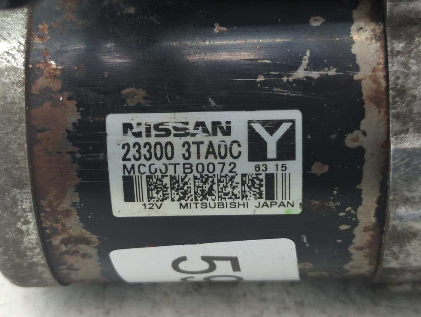 2015-2020 Nissan Rogue Car Starter Motor Solenoid OEM P/N:23300 3TA0C Fits Fits 2015 2016 2017 2018 2019 2020 OEM Used Auto 