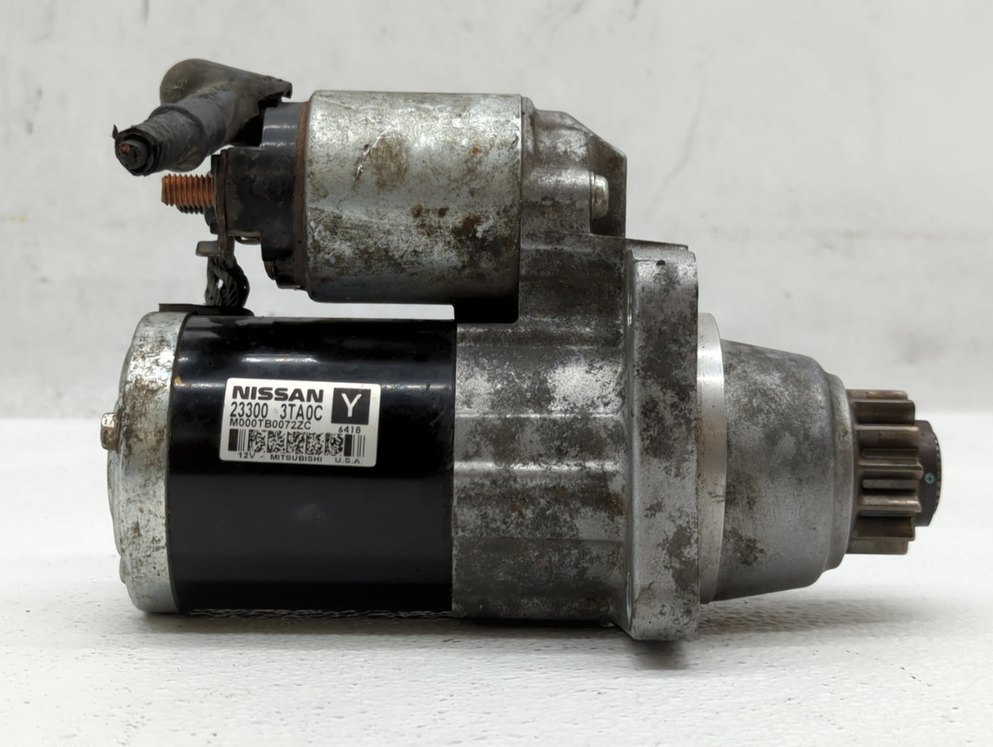 2015-2020 Nissan Rogue Car Starter Motor Solenoid OEM P/N:M000TB0072ZC 23300 3TA0C Fits Fits 2015 2016 2017 2018 2019 2020 O