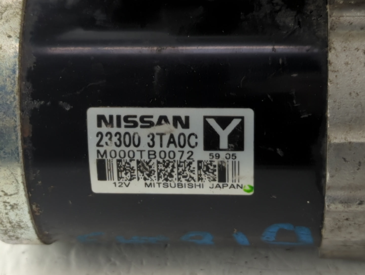 2015-2020 Nissan Rogue Car Starter Motor Solenoid OEM P/N:23300 3TA0C Fits Fits 2015 2016 2017 2018 2019 2020 OEM Used Auto 