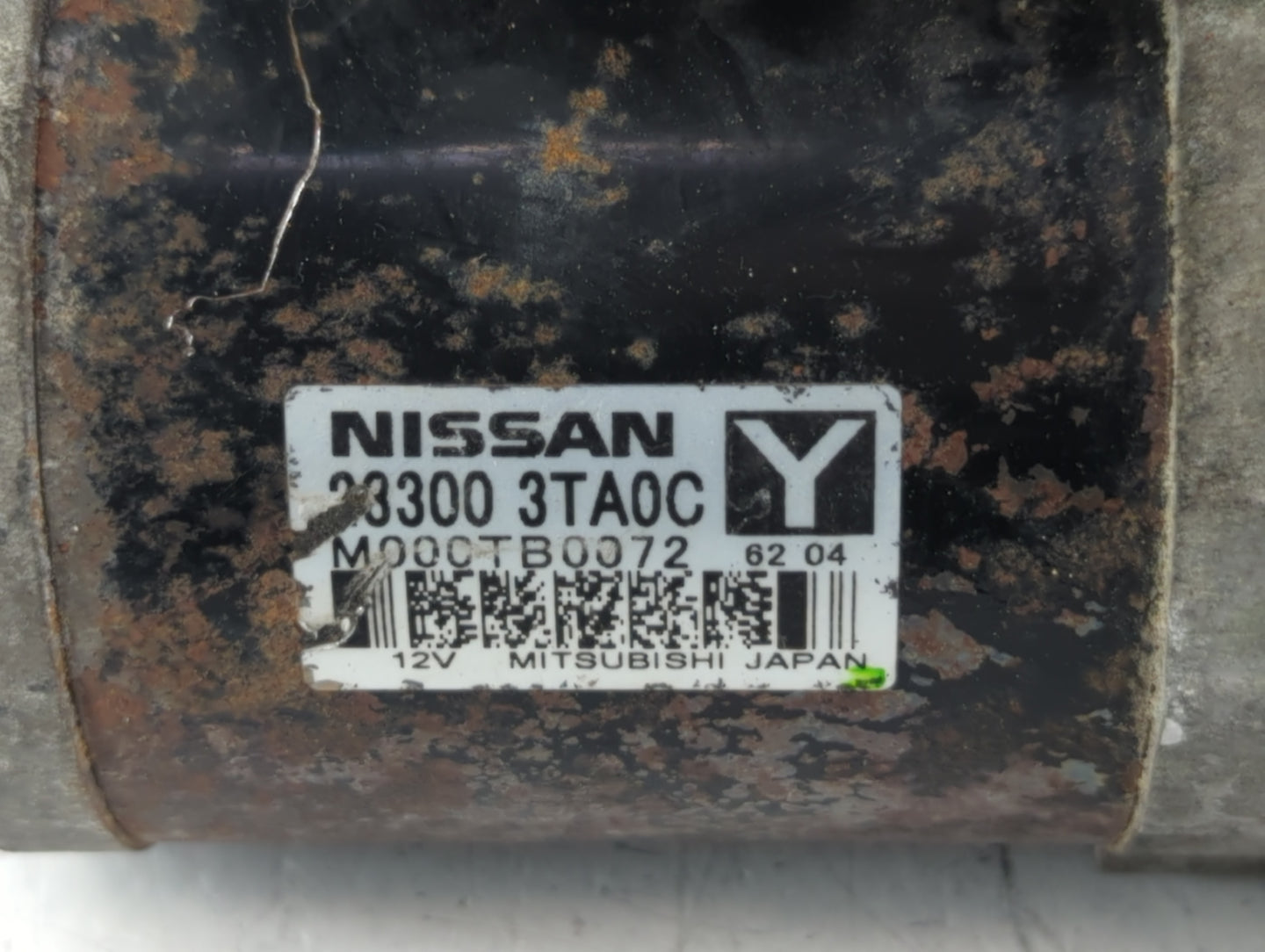 2015-2020 Nissan Rogue Car Starter Motor Solenoid OEM P/N:23300 3TA0C Fits Fits 2015 2016 2017 2018 2019 2020 OEM Used Auto 