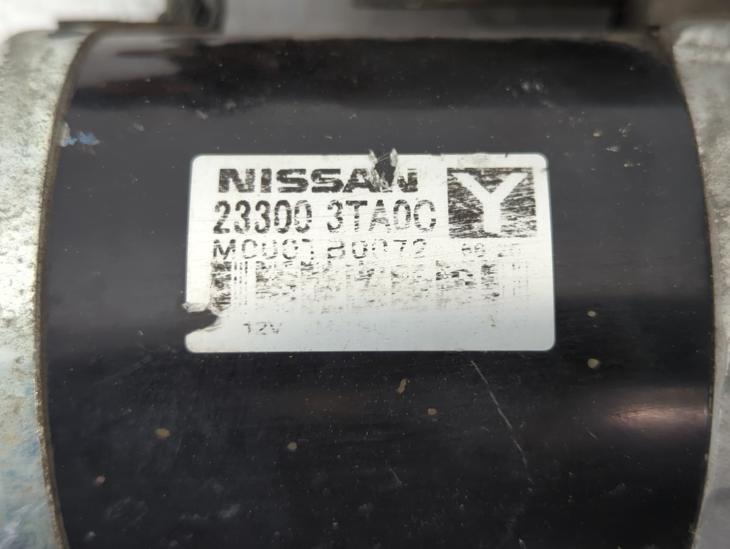 2015-2020 Nissan Rogue Car Starter Motor Solenoid OEM P/N:23300 3TA0C Fits Fits 2015 2016 2017 2018 2019 2020 OEM Used Auto 