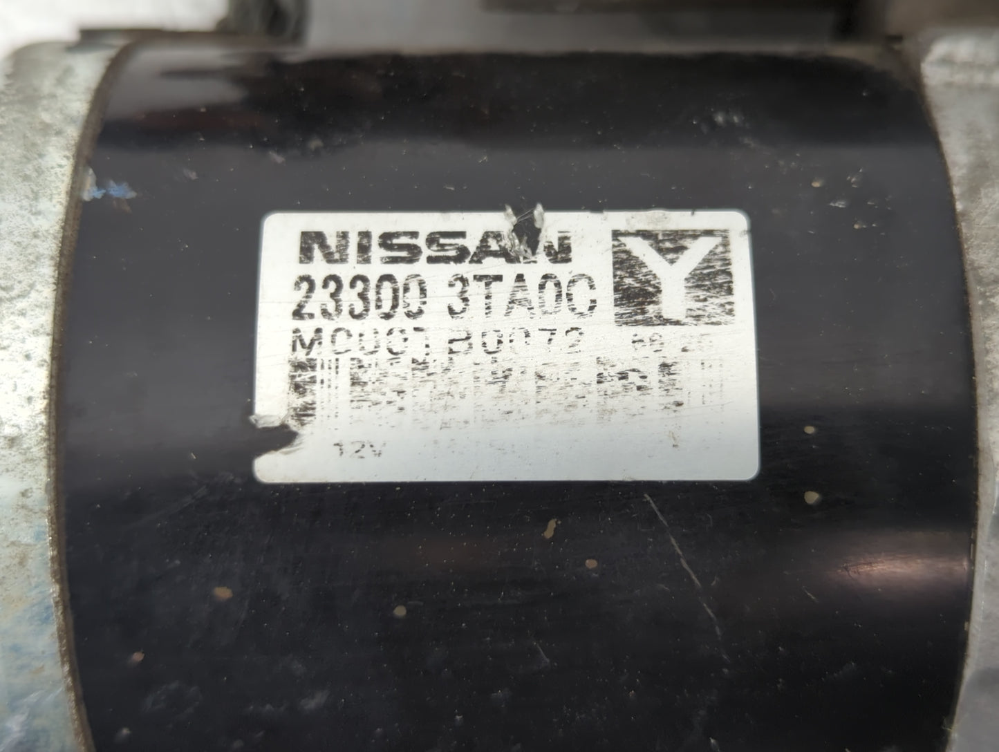 2015-2020 Nissan Rogue Car Starter Motor Solenoid OEM P/N:23300 3TA0C Fits Fits 2015 2016 2017 2018 2019 2020 OEM Used Auto 