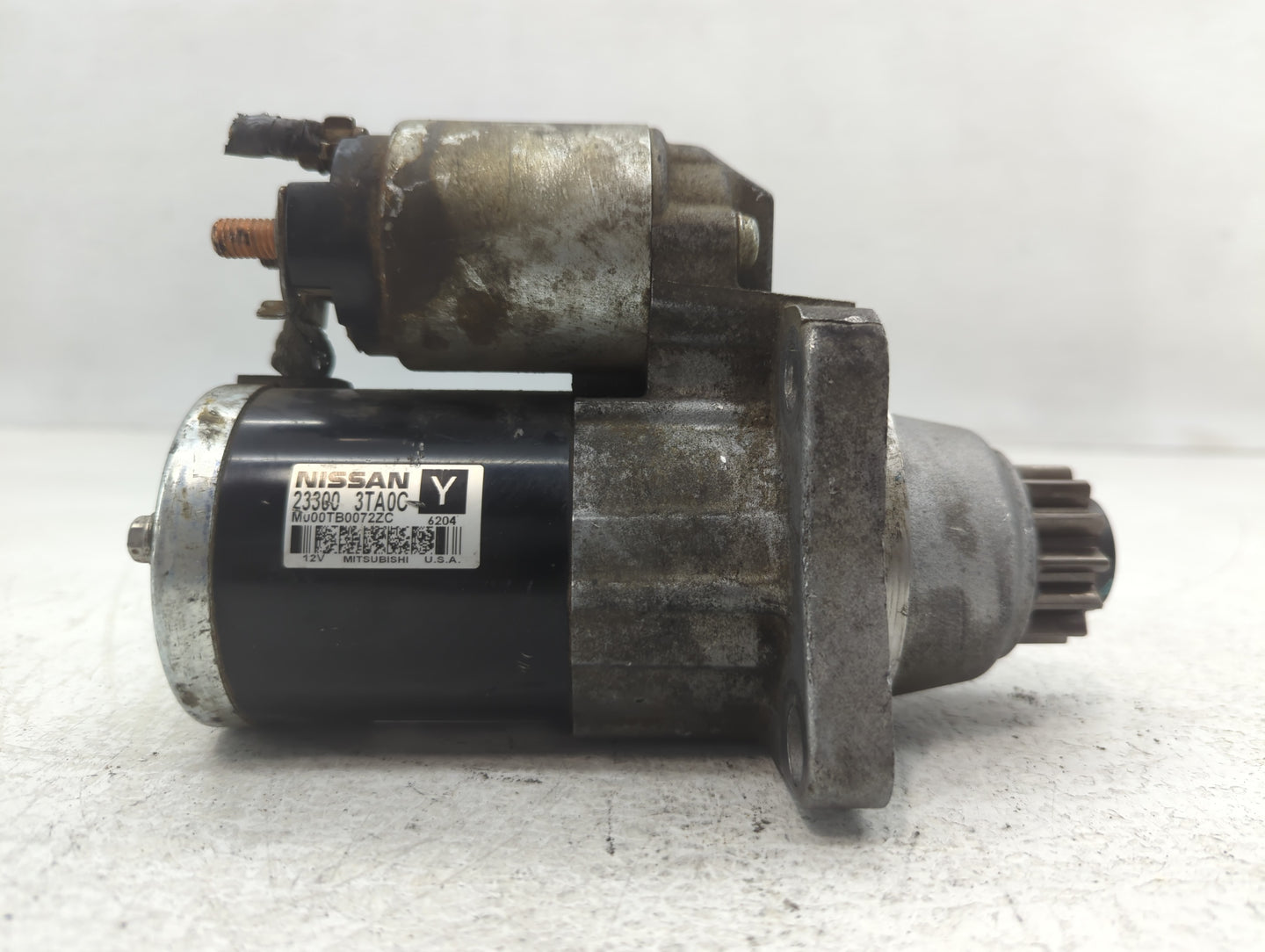 2015-2020 Nissan Rogue Car Starter Motor Solenoid OEM P/N:23300 3TA0C Fits Fits 2015 2016 2017 2018 2019 2020 OEM Used Auto 